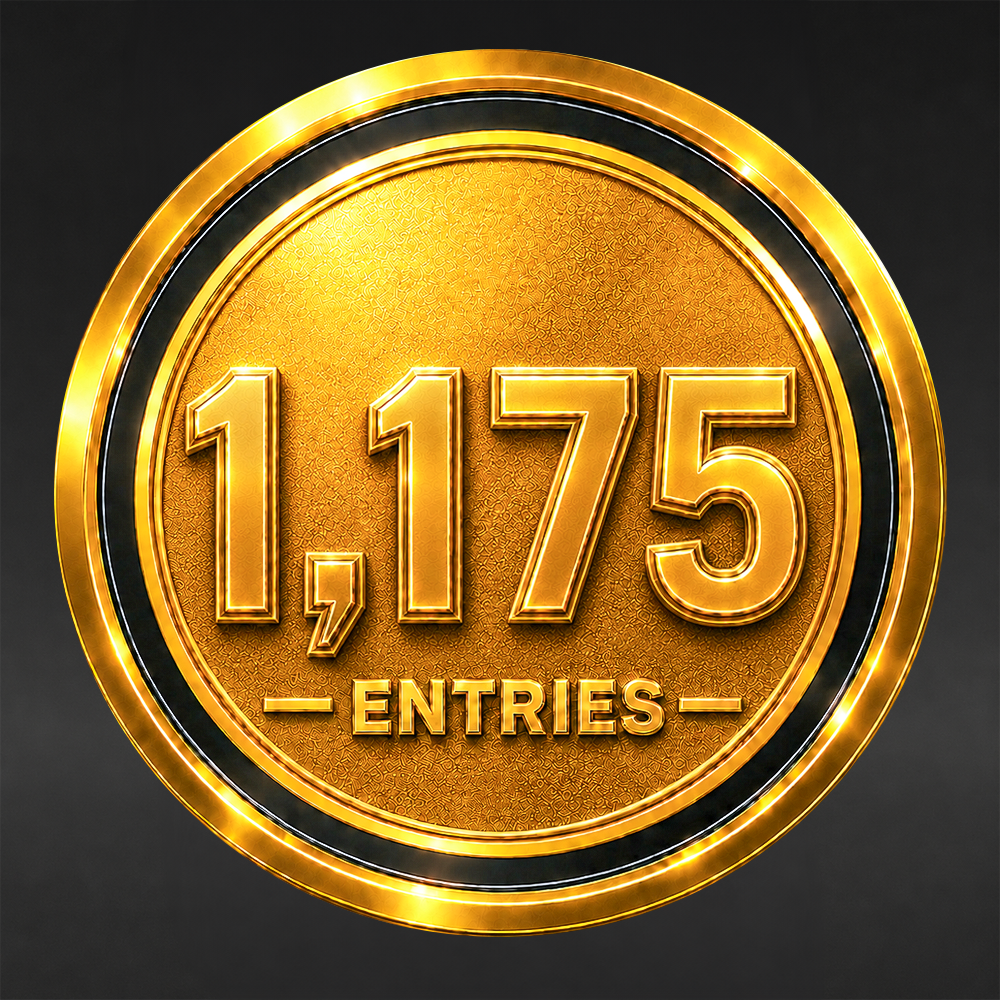 1175 Entries + 4 Random Booster Packs