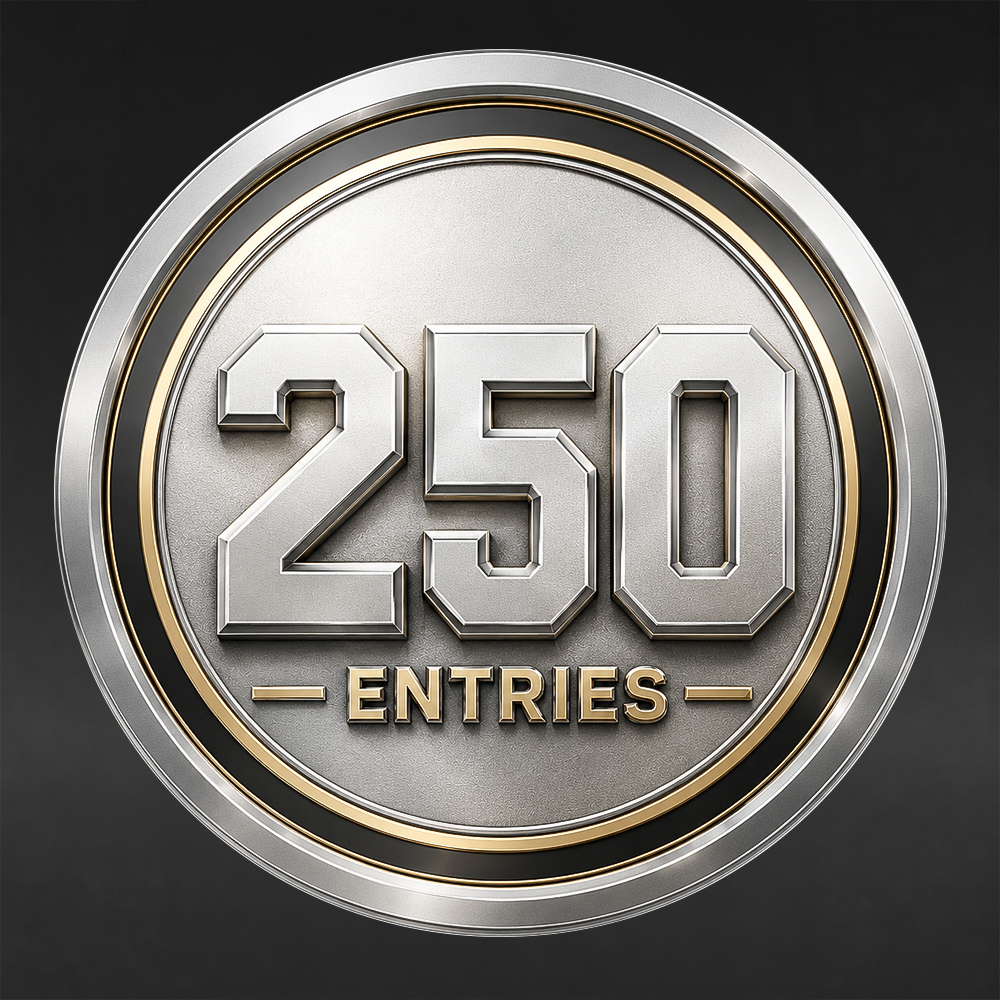 250 Entries + 1 Random Booster Pack